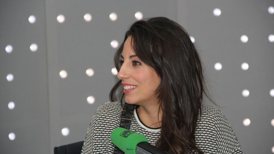 La exgimnasta, Almudena Cid.