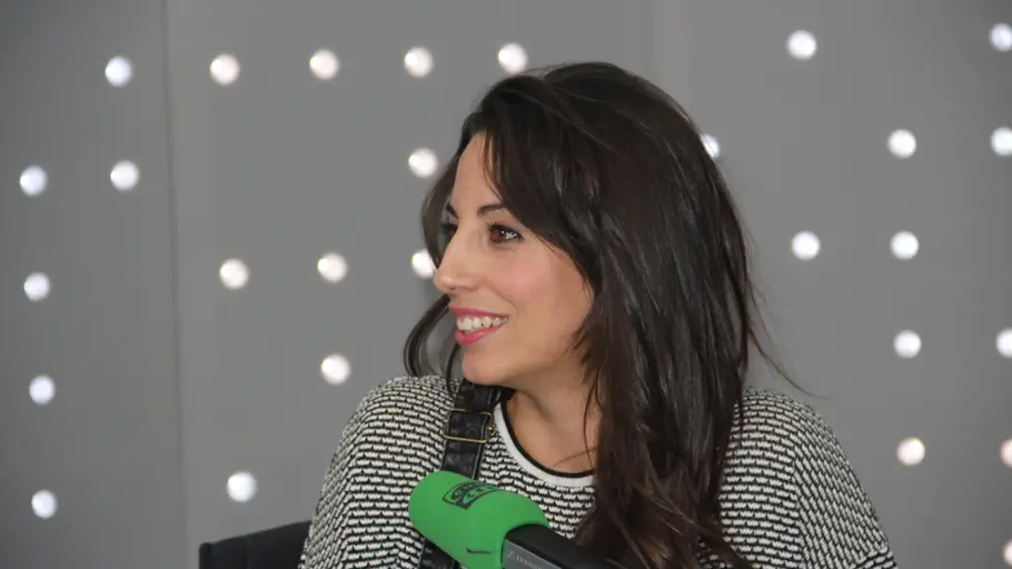 La exgimnasta, Almudena Cid. La exgimnasta, Almudena Cid.