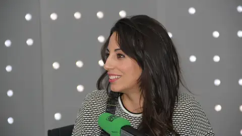 La exgimnasta, Almudena Cid. La exgimnasta, Almudena Cid.