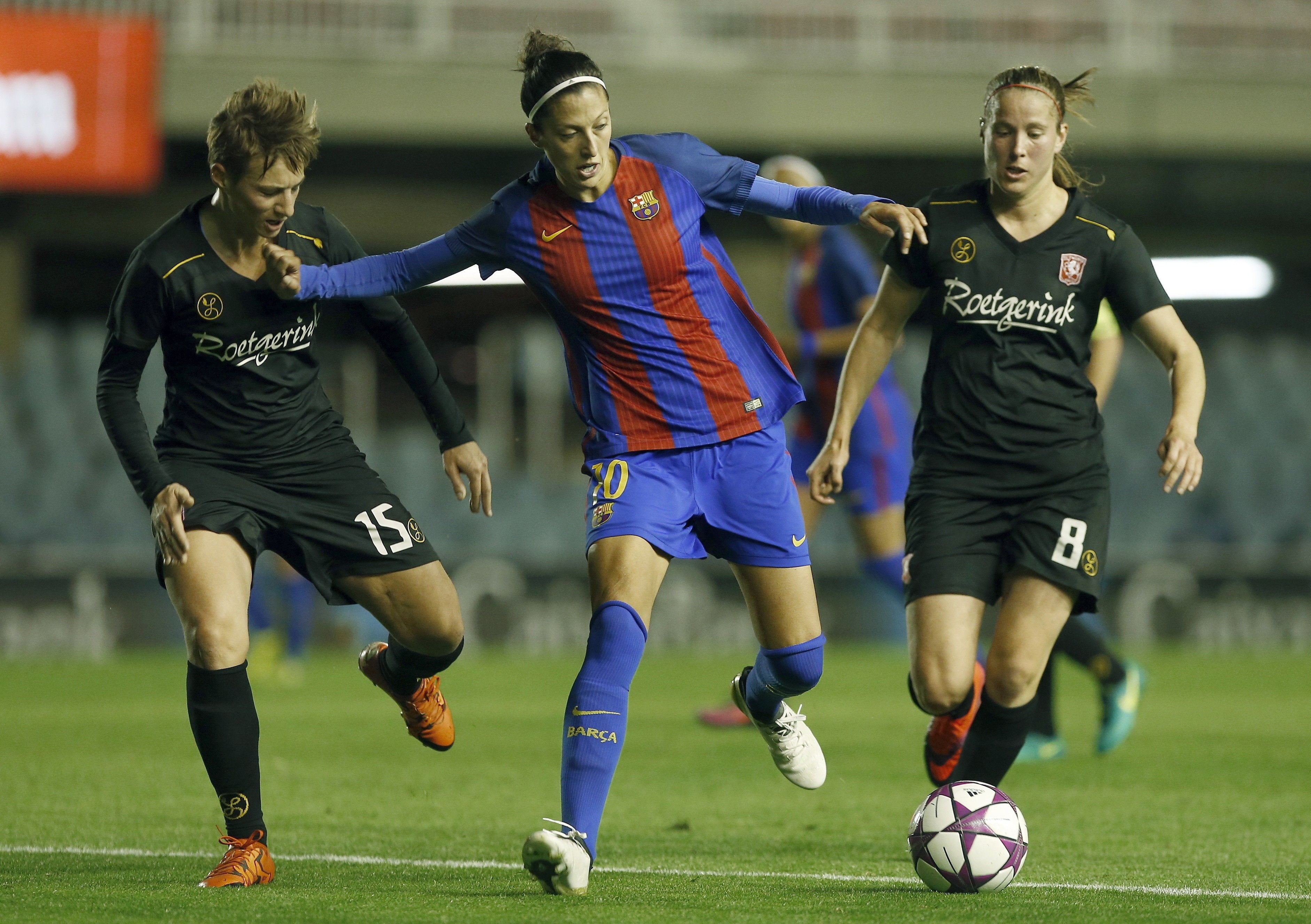 Jennifer Hermoso firma una obra de arte en la Champions femenina: sombrero dentro del área y misil a la escuadra Jennifer Hermoso firma una obra de arte en la Champions femenina: sombrero dentro del área y misil a la escuadra