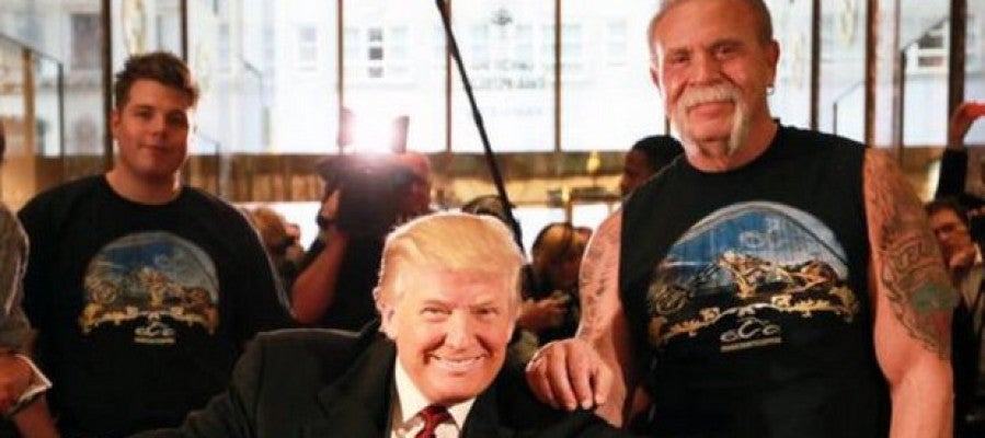 La moto 'presidencial' de Donald Trump La moto 'presidencial' de Donald Trump
