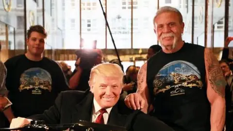 La moto 'presidencial' de Donald Trump La moto 'presidencial' de Donald Trump