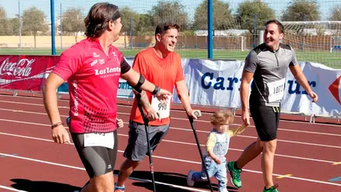 Francisco Vaquero, el hombre que terminó media maratón con una sola pierna Francisco Vaquero, el hombre que terminó media maratón con una sola pierna