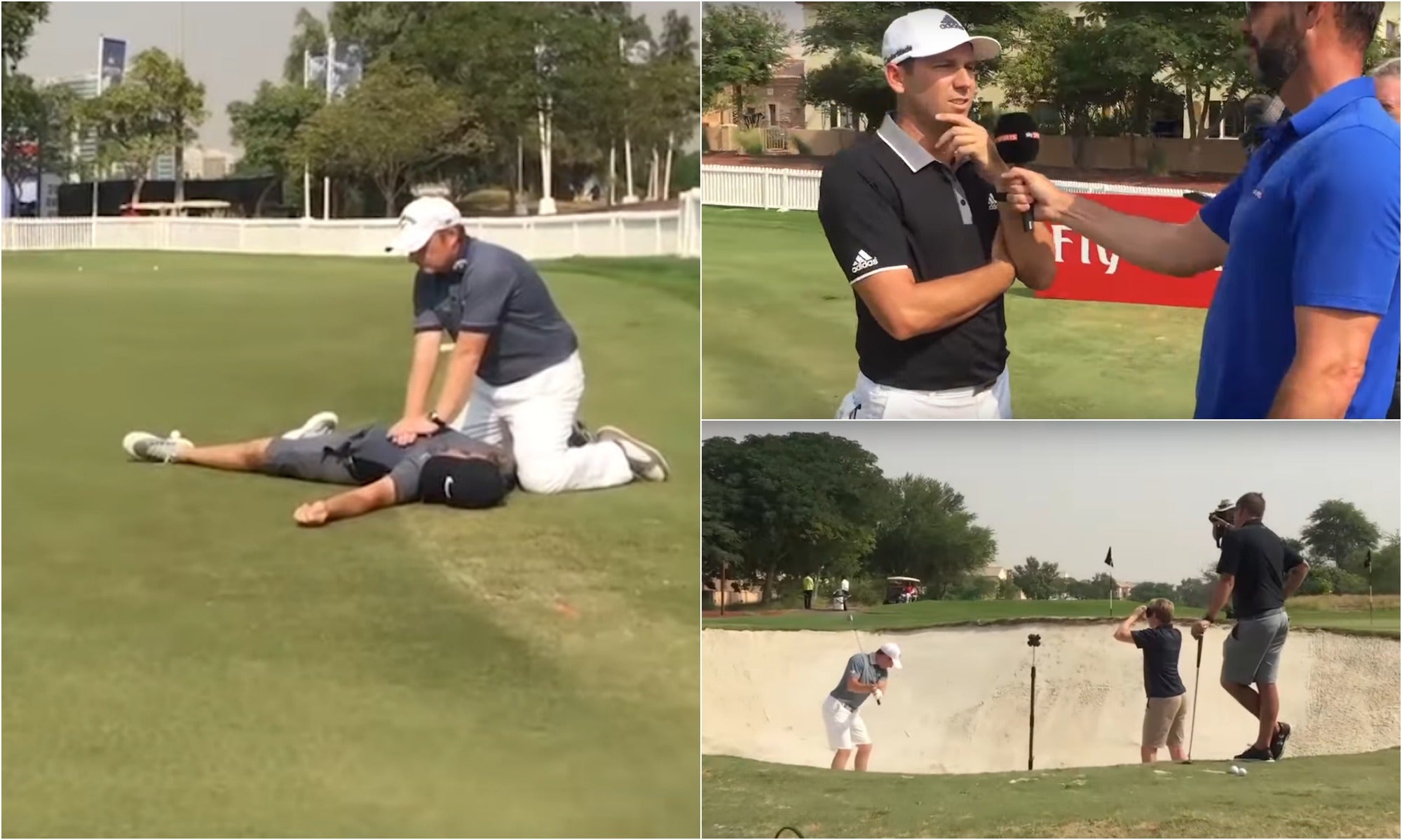 Los golfistas del European Tour hacen el 'Mannequin Challenge' más currado de la historia Los golfistas del European Tour hacen el 'Mannequin Challenge' más currado de la historia