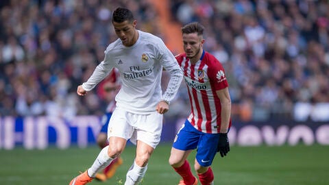 Cristiano Ronaldo y Sa&uacute;l &Ntilde;&iacute;guez