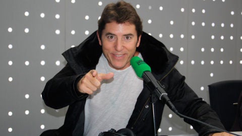 Manel Fuentes durante una entrevista en Onda Cero