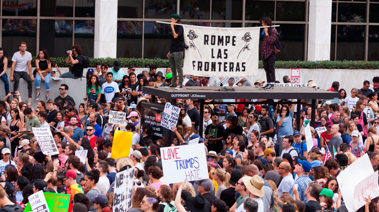 Miles de universitarios se movilizan en EEUU para proteger a los indocumentados de Trump Miles de universitarios se movilizan en EEUU para proteger a los indocumentados de Trump