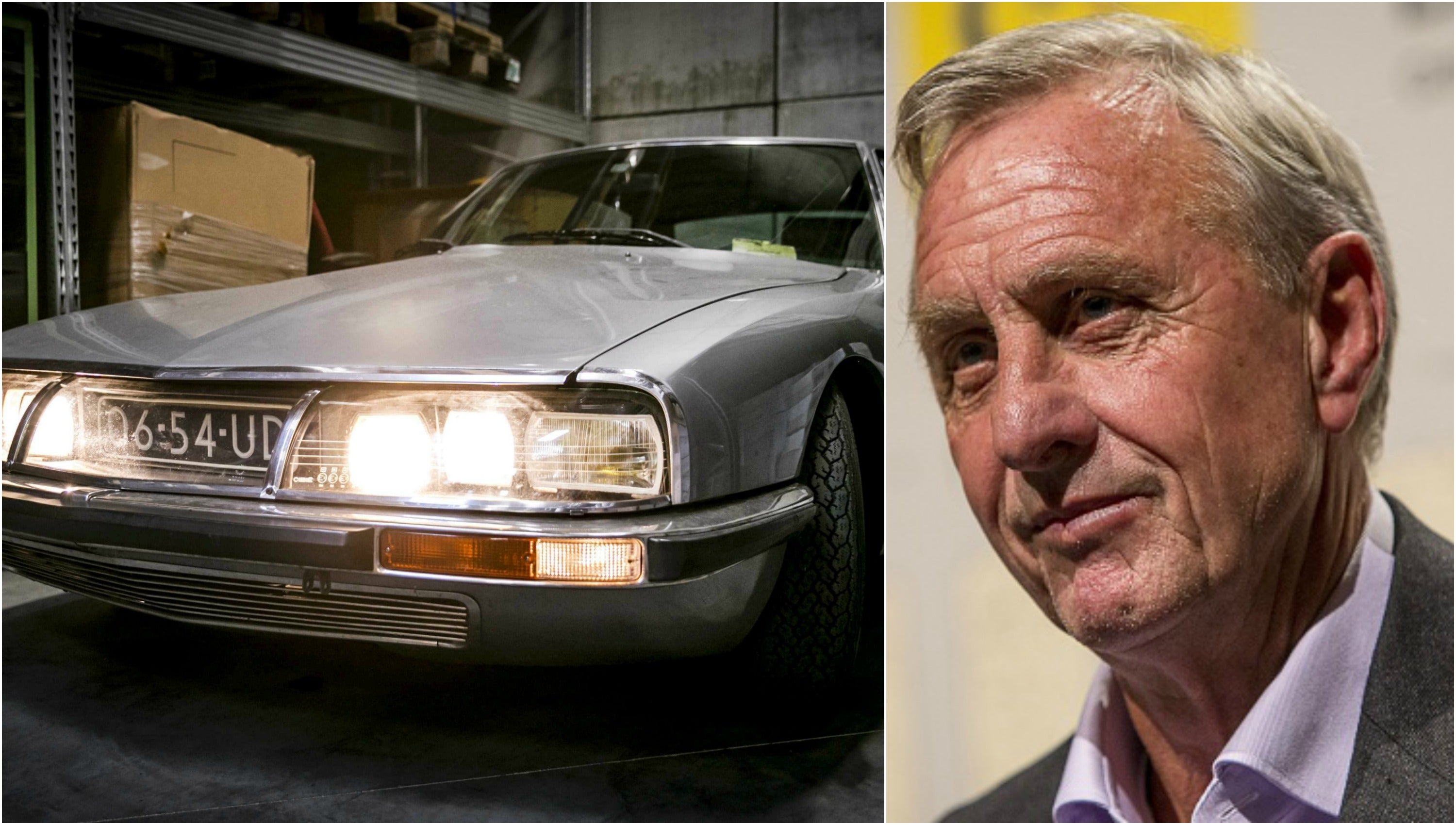 Sortean el Citroën que llevaba Cruyff en los años 70 Sortean el Citroën que llevaba Cruyff en los años 70