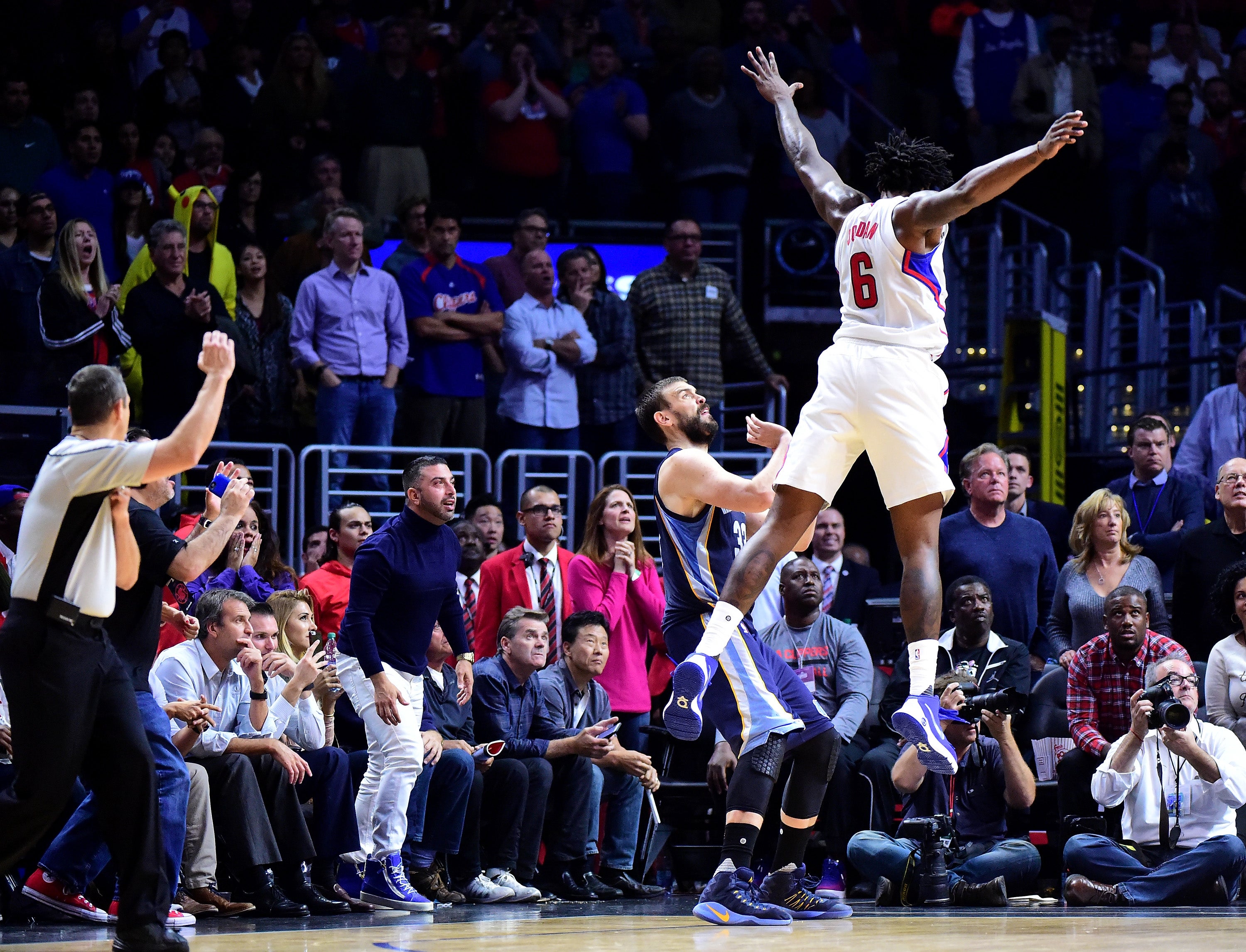 Estelar Marc Gasol: 26 puntos, triple decisivo y baile final para acabar con los Clippers Estelar Marc Gasol: 26 puntos, triple decisivo y baile final para acabar con los Clippers