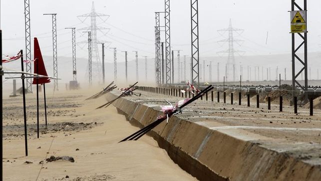 El AVE a La Meca "volará" mañana sobre el desierto tras una década de trabajo El AVE a La Meca "volará" mañana sobre el desierto tras una década de trabajo
