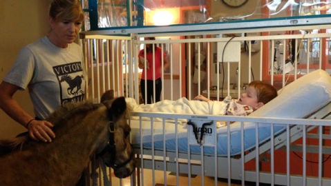 Petie ayuda a los ni&ntilde;os de los hospitales