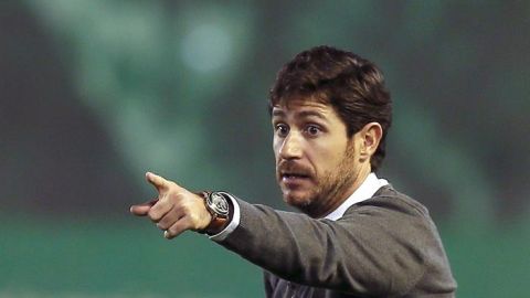El entrenador del Betis, V&iacute;ctor S&aacute;nchez del Amo.