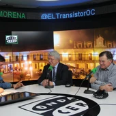 De la Morena con Camacho y Cerezo. De la Morena con Camacho y Cerezo.