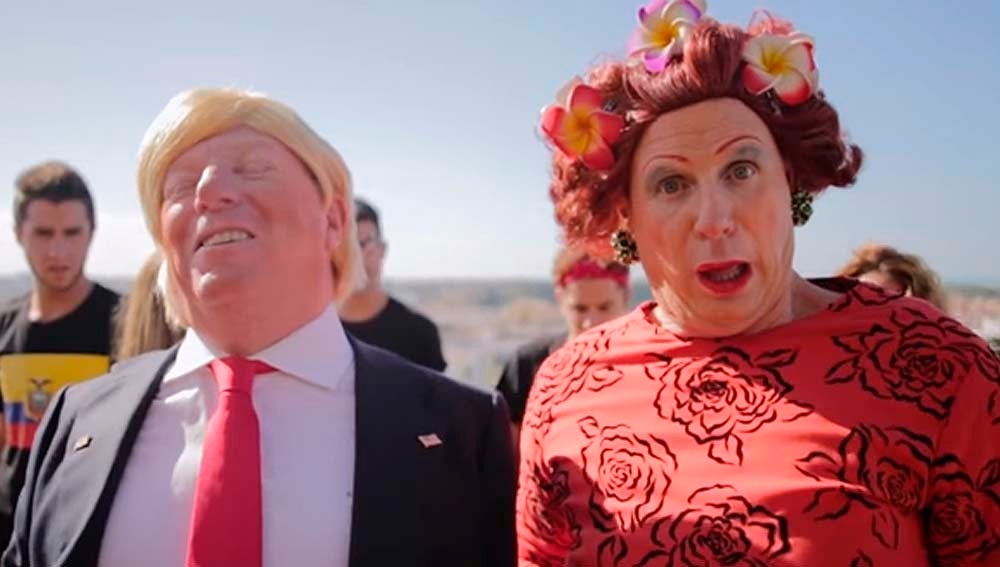 Los Morancos parodian a Donald Trump en el nuevo videoclip