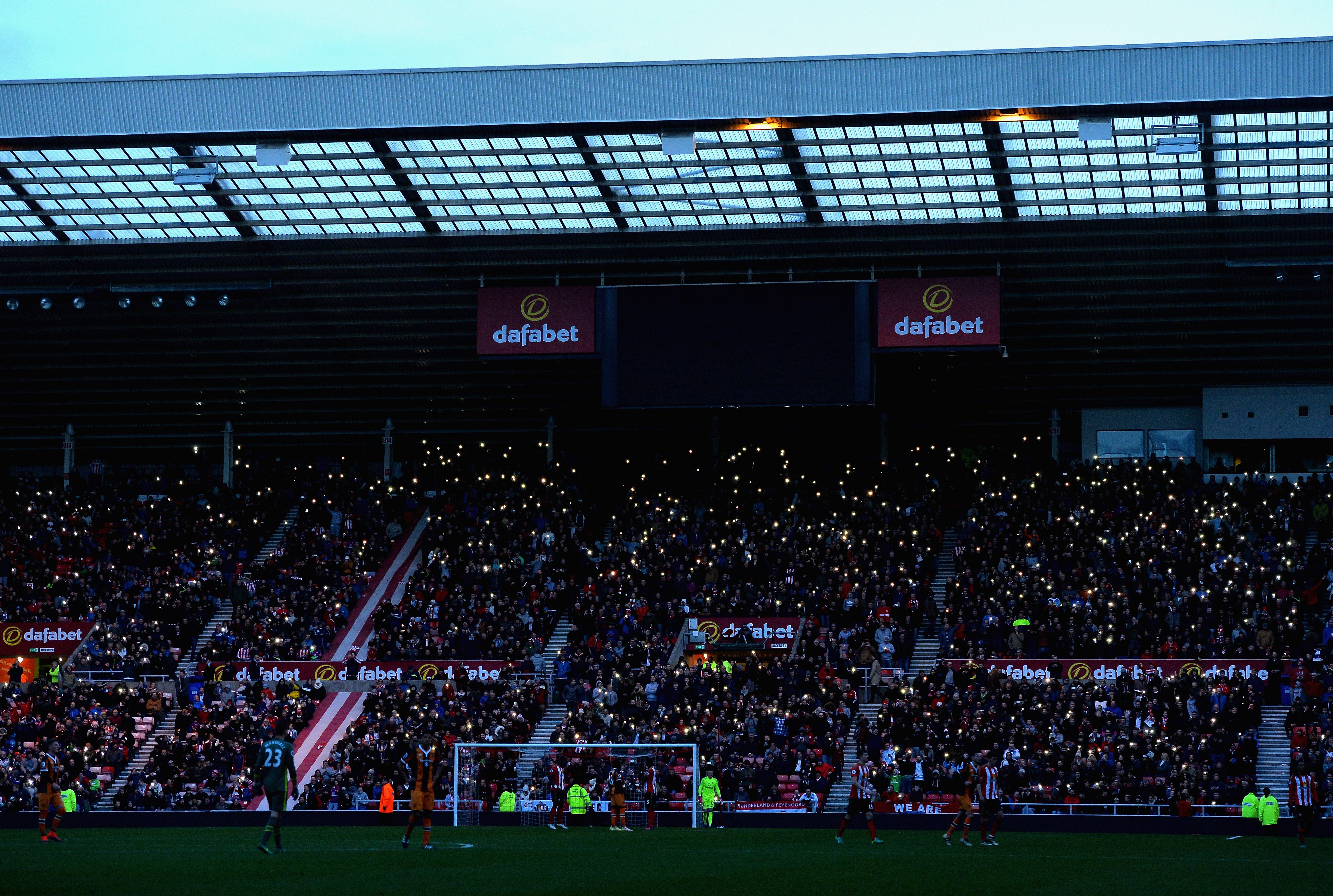 Apagón en el Sunderland-Hull City, en ¡el Stadium of light! Apagón en el Sunderland-Hull City, en ¡el Stadium of light!