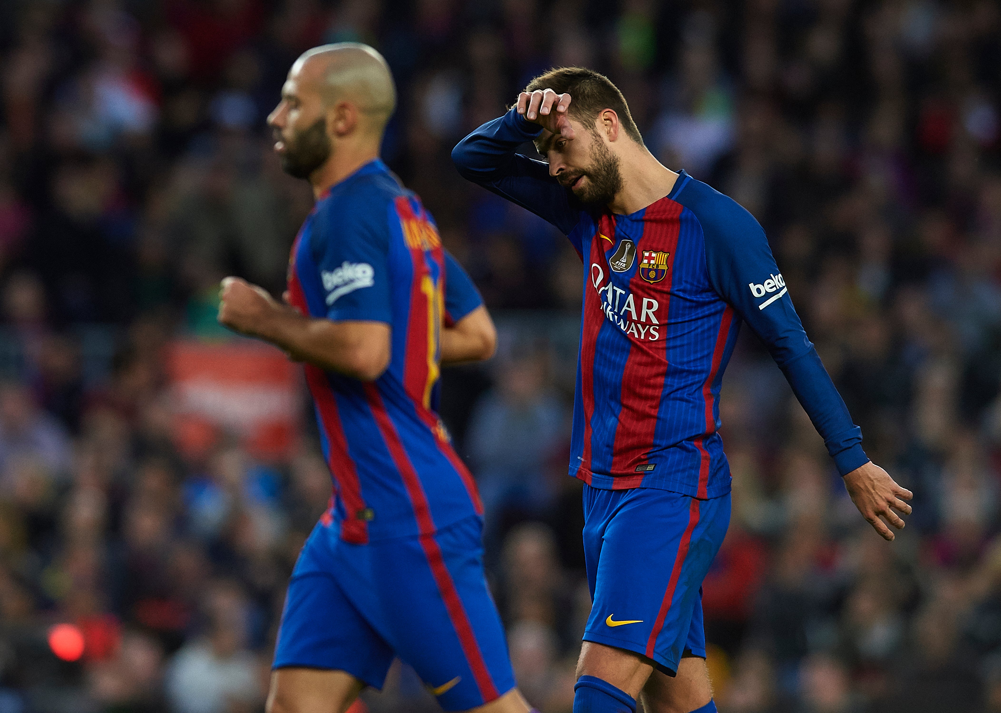 Gerard Piqué recibe el alta hospitalaria y continuará con el tratamiento Gerard Piqué recibe el alta hospitalaria y continuará con el tratamiento