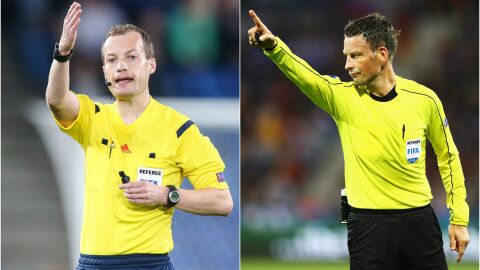 William Collum y Mark Clattenburg