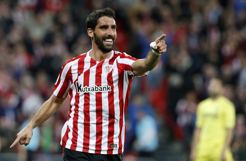 Raúl García mete al Athletic en Europa en el último minuto Raúl García mete al Athletic en Europa en el último minuto