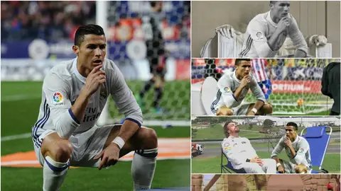 Los memes de la nueva celebración de Cristiano Los memes de la nueva celebración de Cristiano
