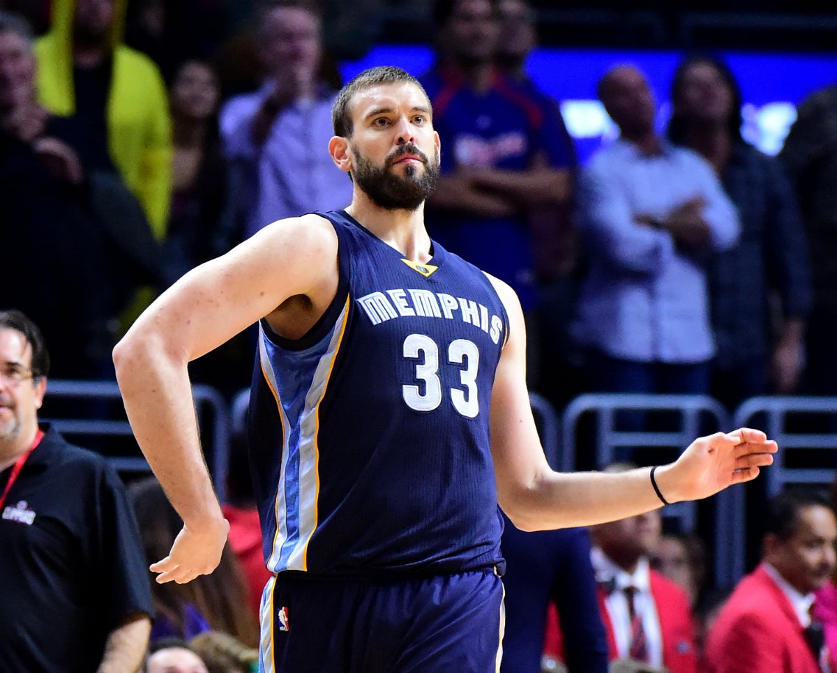 Marc Gasol y sus Grizzlies ganan el duelo español a Ricky Rubio y a Timberwolves Marc Gasol y sus Grizzlies ganan el duelo español a Ricky Rubio y a Timberwolves