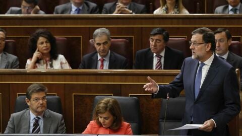 Mariano Rajoy en el Congreso