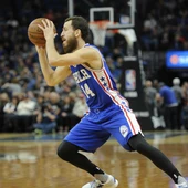 Sergio Rodríguez, con los Sixers Sergio Rodríguez, con los Sixers