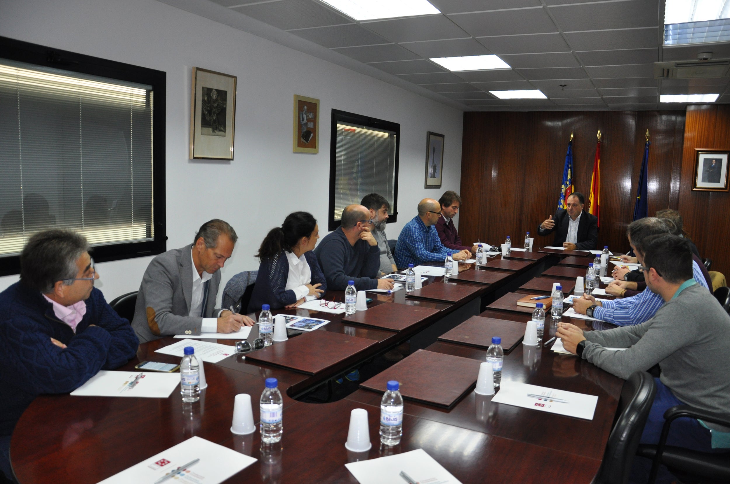 La Diputación coordina con los ayuntamientos una mayor presencia en Cevisama La Diputación coordina con los ayuntamientos una mayor presencia en Cevisama