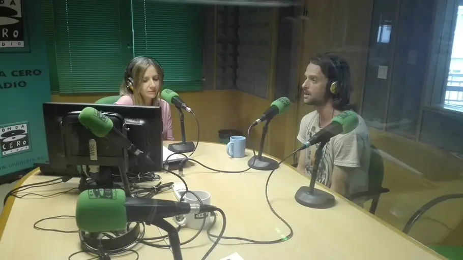 Diego Castro con Susana Pedreira Onda Cero Galicia-Gente Viajera de Galicia
