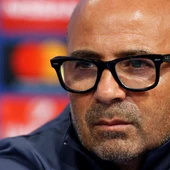 Jorge Sampaoli en una rueda de prensa Jorge Sampaoli en una rueda de prensa