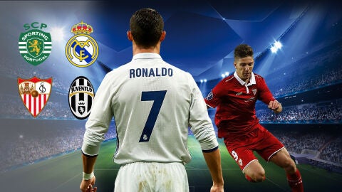 Sporting - Real Madrid y Sevilla - Juventus
