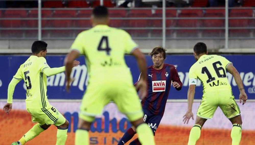 El Eibar-Betis en Ipurúa.