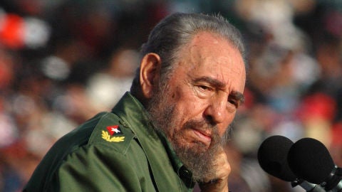Fidel Castro, l&iacute;der de la Revoluci&oacute;n Cubana