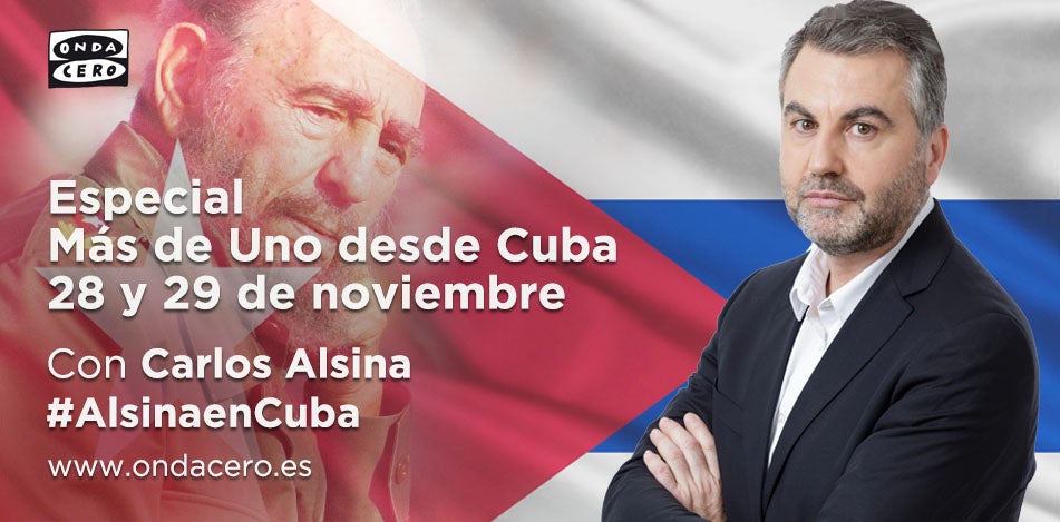 Especial Más de uno desde La Habana, con Carlos Alsina Especial Más de uno desde La Habana, con Carlos Alsina