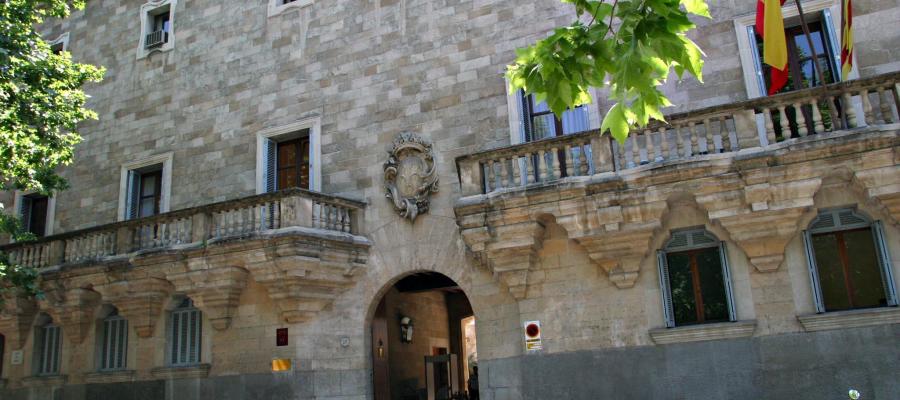 Fachada de la Audiencia provincial de Baleares Fachada de la Audiencia provincial de Baleares