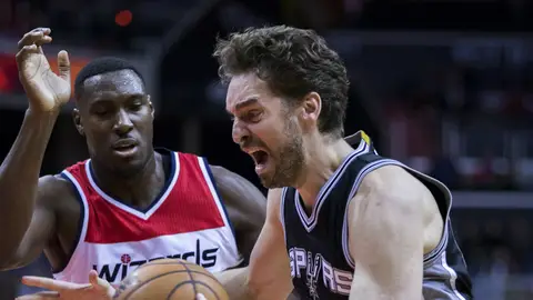 Pau Gasol, contra los Wizards Pau Gasol, contra los Wizards