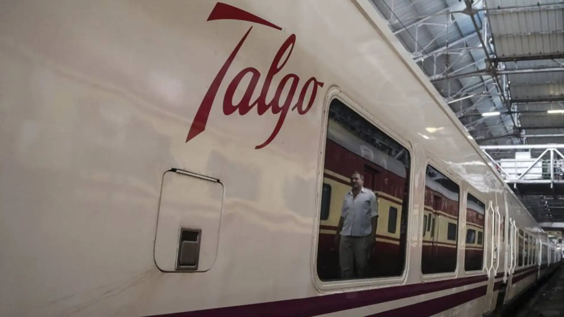 Uno de los trenes de la empresa española Talgo