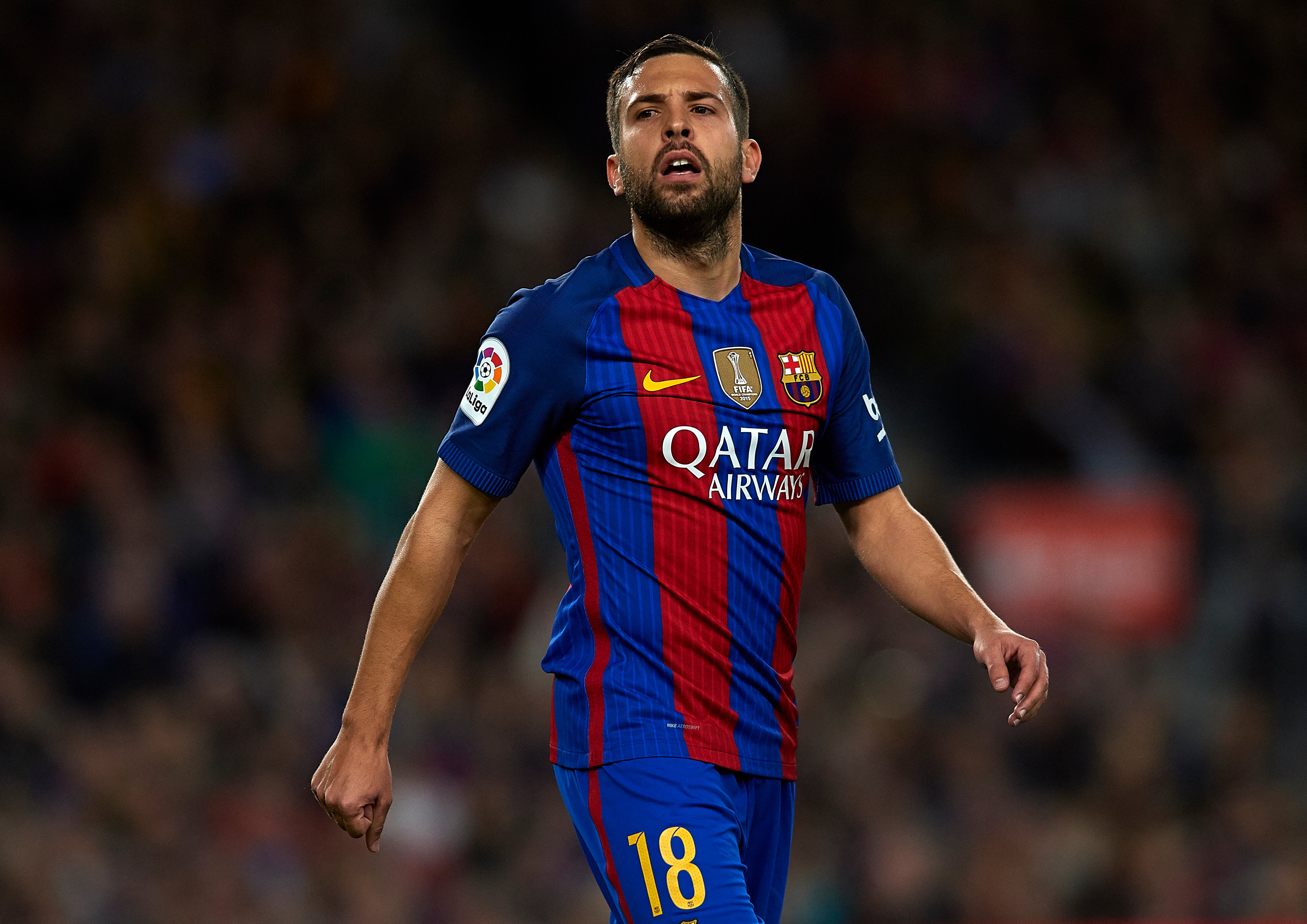 Jordi Alba: "Seguro que con Valverde me irá mejor" Jordi Alba: "Seguro que con Valverde me irá mejor"