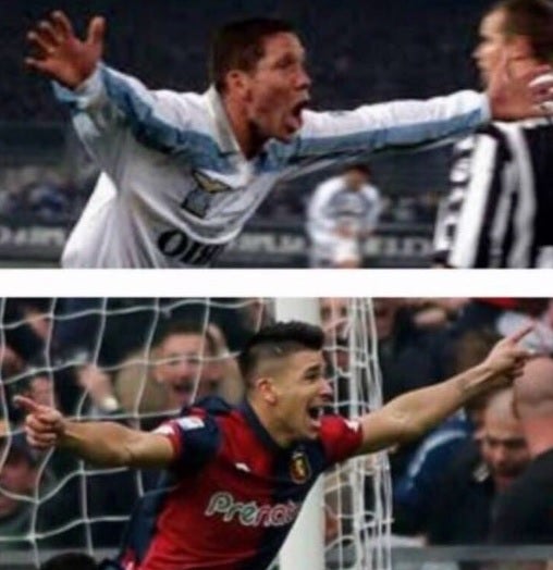 El emotivo tuit de Simeone tras el doblete de su hijo ante la Juventus El emotivo tuit de Simeone tras el doblete de su hijo ante la Juventus