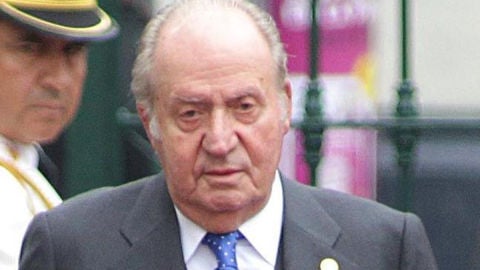 El rey em&eacute;rito Juan Carlos de Espa&ntilde;a
