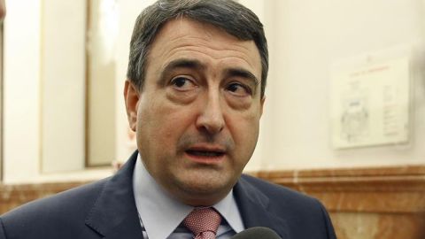 El portavoz del PNV, Aitor Esteban