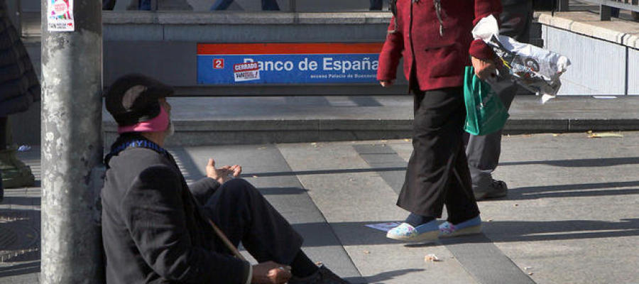 Mendigo en la Comunidad de Madrid Mendigo en la Comunidad de Madrid