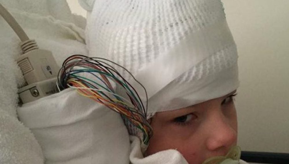 El pequeño Billy en el hospital