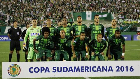 El Chapecoense, equipo implicado en el accidente a&eacute;reo
