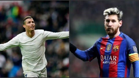 Cristiano Ronaldo y Messi