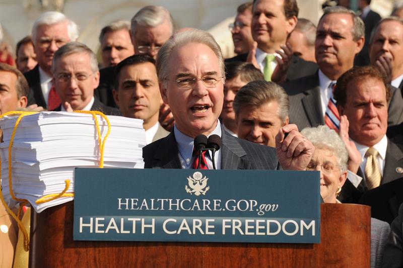 Donald Trump opta por un crítico feroz del 'Obamacare' como secretario de Salud Donald Trump opta por un crítico feroz del 'Obamacare' como secretario de Salud