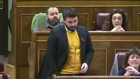 Frame 0.0 de: Rufián pregunta a Rajoy por el IVA del preservativo Frame 0.0 de: Rufián pregunta a Rajoy por el IVA del preservativo