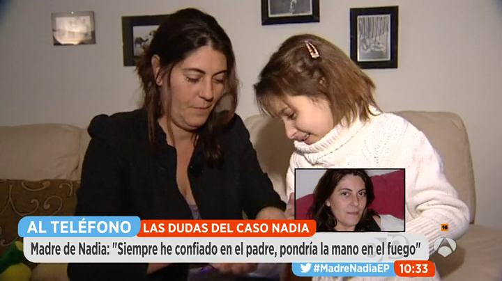 La tele con Monegal: "Hay que coger el caso de Nadia con pinzas y con mucho cuidado" La tele con Monegal: "Hay que coger el caso de Nadia con pinzas y con mucho cuidado"