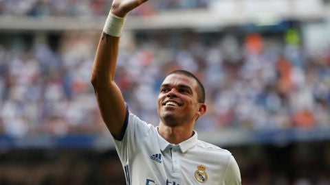 Pepe, jugador del Real Madrid