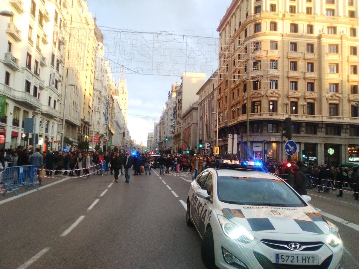 Vuelven este viernes las restricciones al tráfico en Gran Vía, Atocha y Mayor Vuelven este viernes las restricciones al tráfico en Gran Vía, Atocha y Mayor