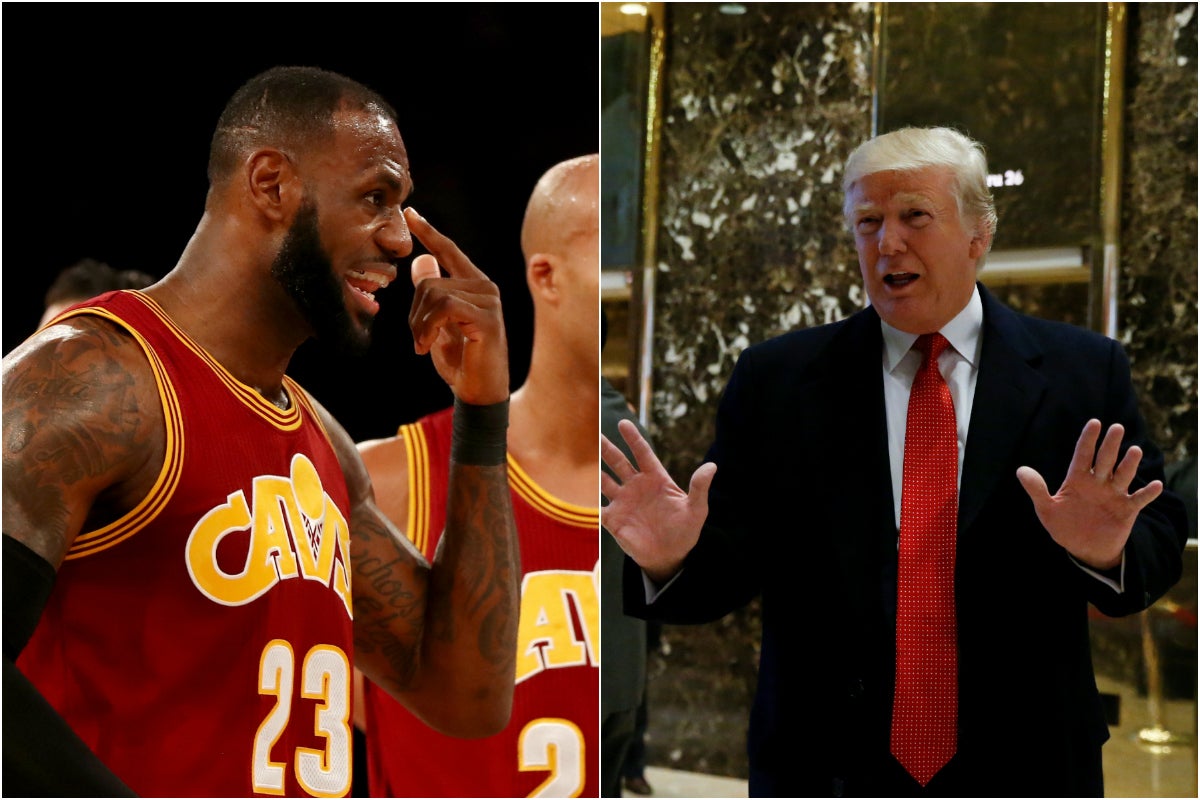 LeBron James se niega a hospedarse en el hotel de Donald Trump: "Es cuestión de gustos" LeBron James se niega a hospedarse en el hotel de Donald Trump: "Es cuestión de gustos"